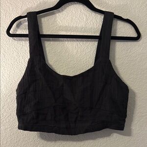 Rip Curl Black Crop Top